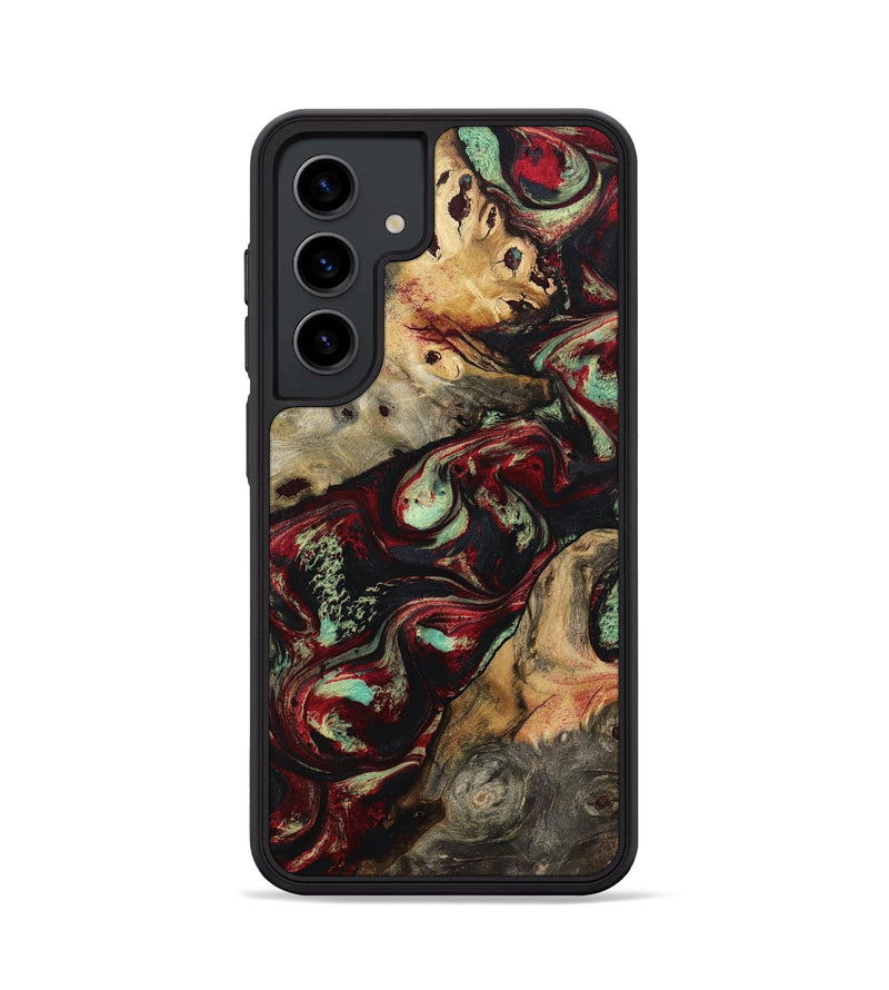 Galaxy S24 Wood Phone Case - Danette (Red, 794812)