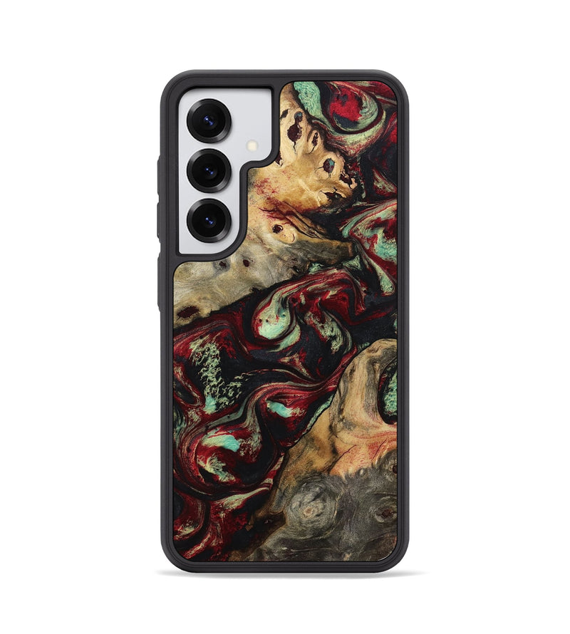 Galaxy S25 Wood Phone Case - Danette (Red, 794812)