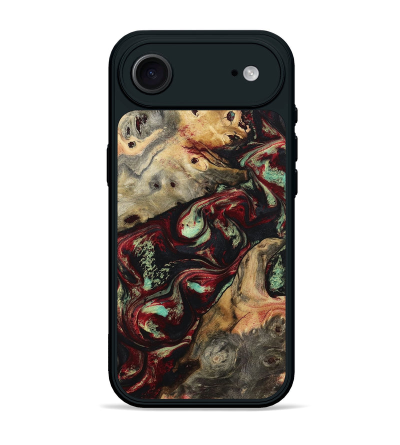 iPhone 17 Air Wood Phone Case - Danette (Red, 794812)