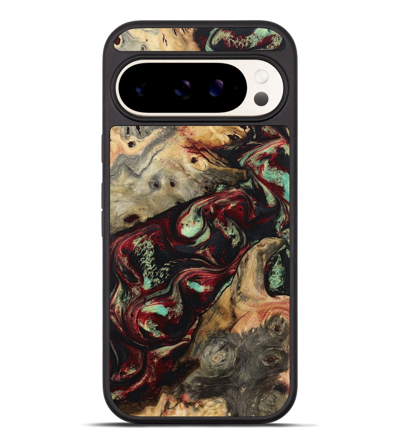 Pixel 9 Pro XL Wood Phone Case - Danette (Red, 794812)