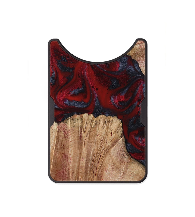 Alloy Wood Wallet - Debora (Red, 794813)