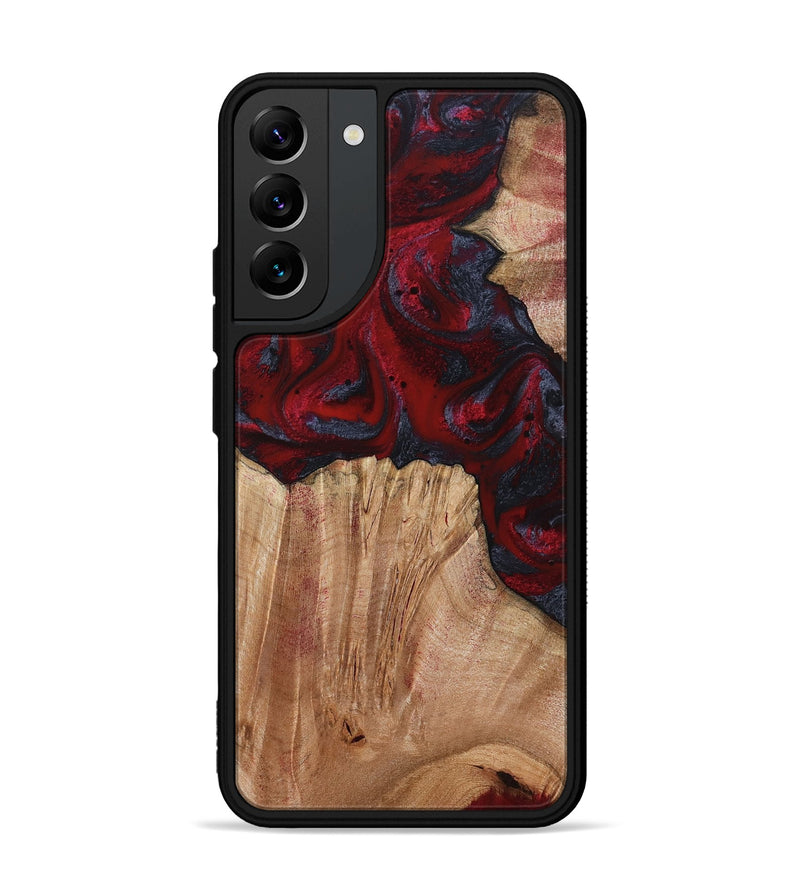 Galaxy S22 Plus Wood Phone Case - Debora (Red, 794813)