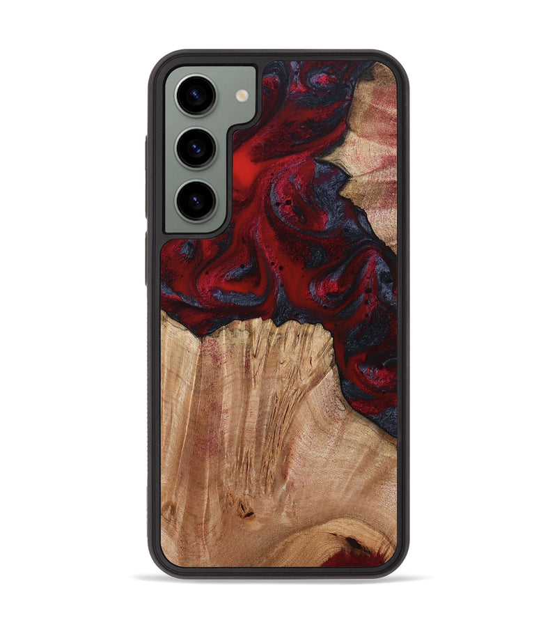 Galaxy S23 Plus Wood Phone Case - Debora (Red, 794813)