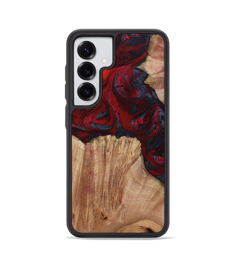 Galaxy S25 Wood Phone Case - Debora (Red, 794813)