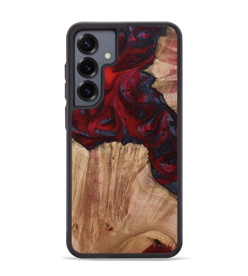 Galaxy S25 Plus Wood Phone Case - Debora (Red, 794813)