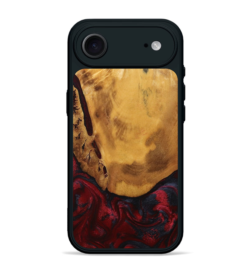 iPhone 17 Air Wood Phone Case - Steven (Red, 794820)