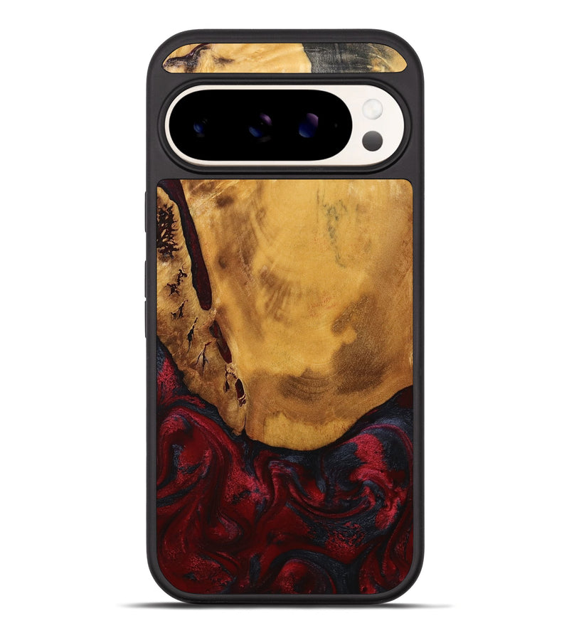 Pixel 10 Pro XL Wood Phone Case - Steven (Red, 794820)