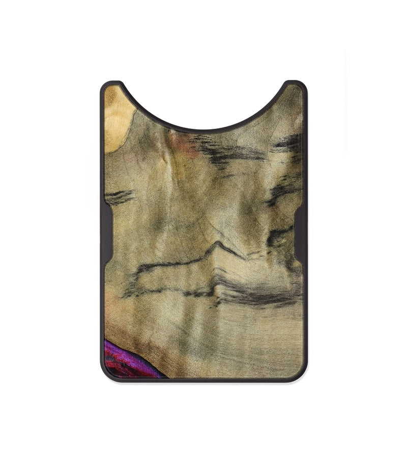 Alloy Wood Wallet - Alora (Purple, 794821)