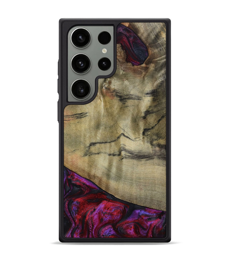 Galaxy S24 Ultra Wood Phone Case - Alora (Purple, 794821)