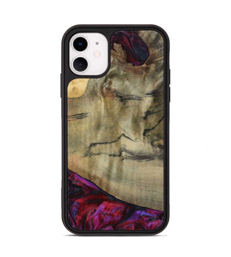 iPhone 11 Wood Phone Case - Alora (Purple, 794821)