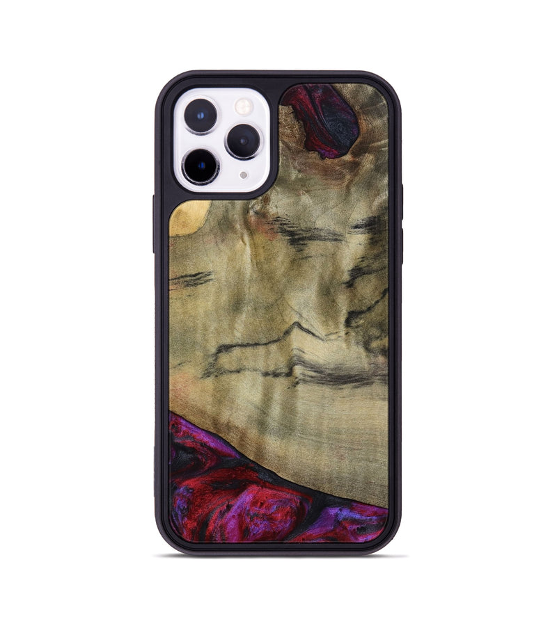 iPhone 11 Pro Wood Phone Case - Alora (Purple, 794821)
