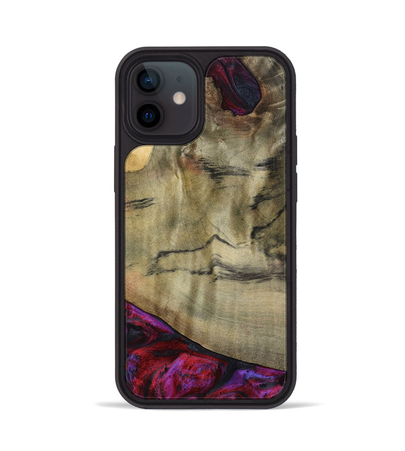 iPhone 12 Wood Phone Case - Alora (Purple, 794821)