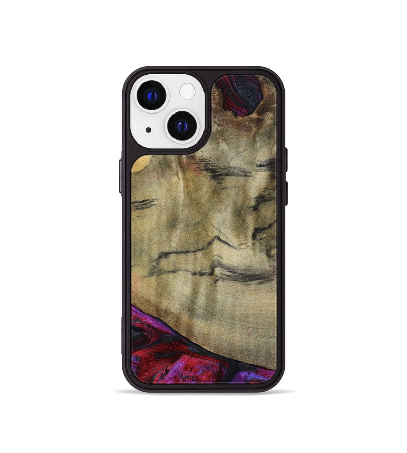 iPhone 13 mini Wood Phone Case - Alora (Purple, 794821)