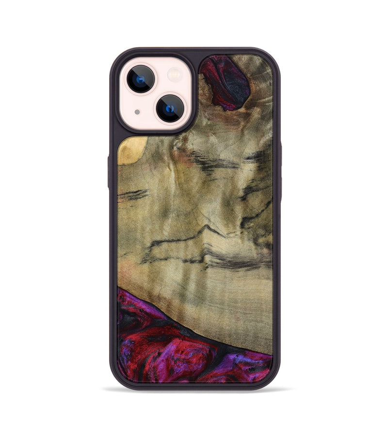 iPhone 14 Wood Phone Case - Alora (Purple, 794821)