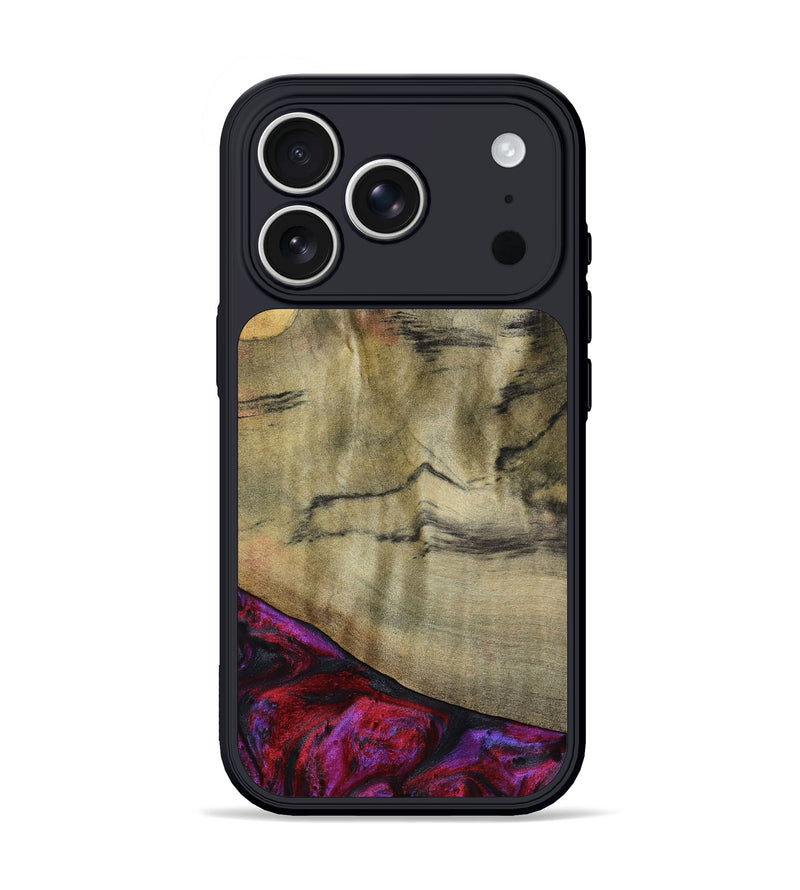 iPhone 17 Pro Wood Phone Case - Alora (Purple, 794821)