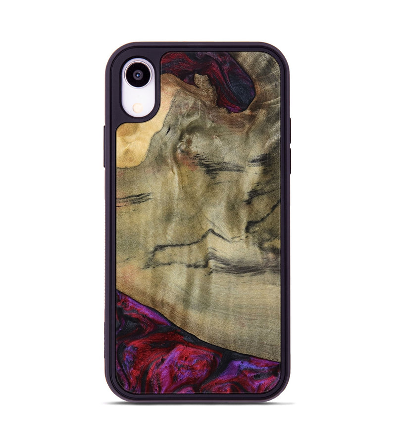 iPhone Xr Wood Phone Case - Alora (Purple, 794821)