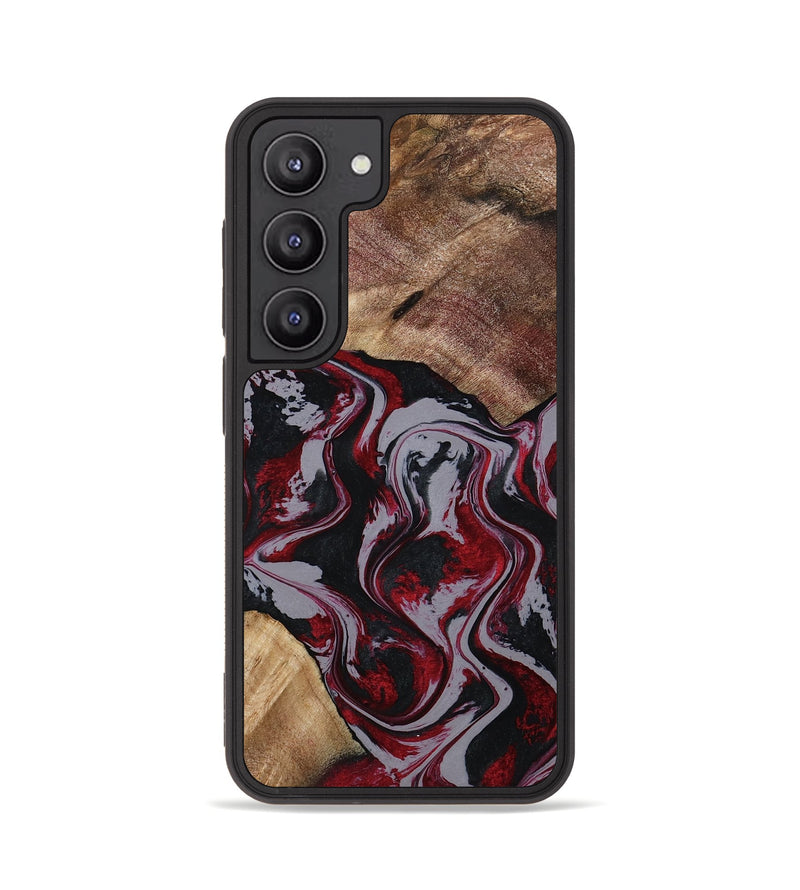 Galaxy S23 Wood Phone Case - Phyllis (Red, 794827)