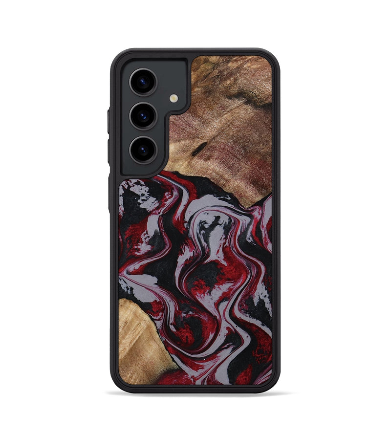 Galaxy S24 Wood Phone Case - Phyllis (Red, 794827)
