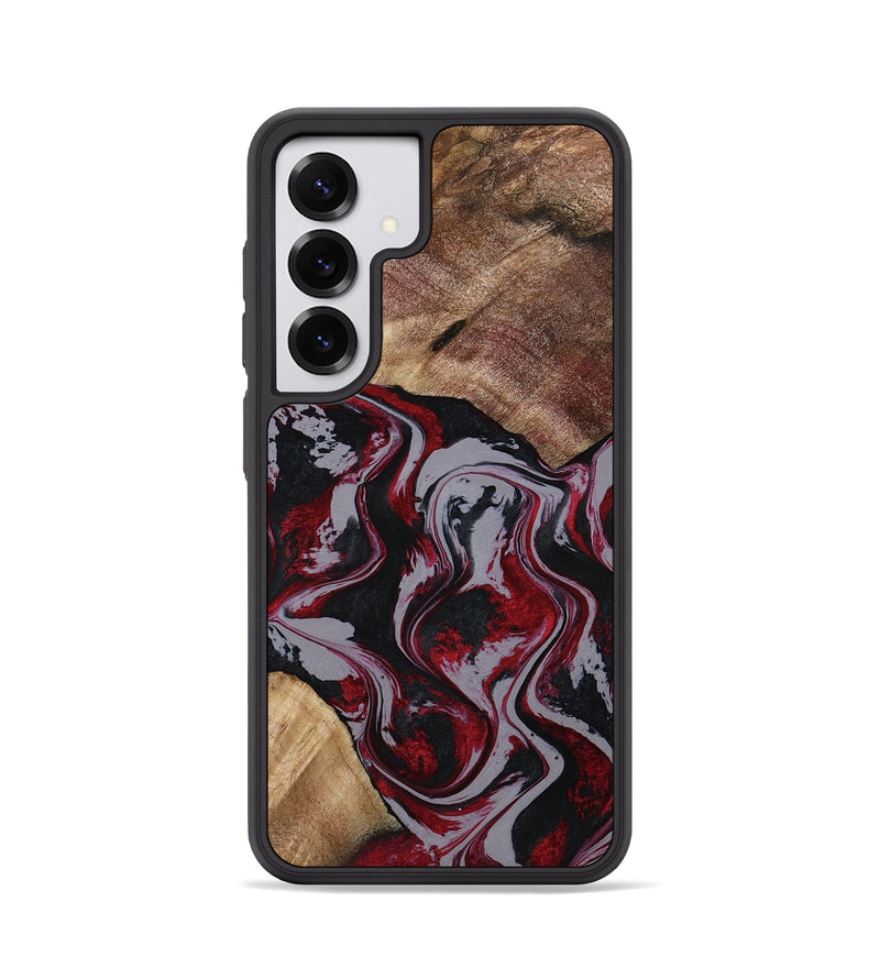 Galaxy S25 Wood Phone Case - Phyllis (Red, 794827)