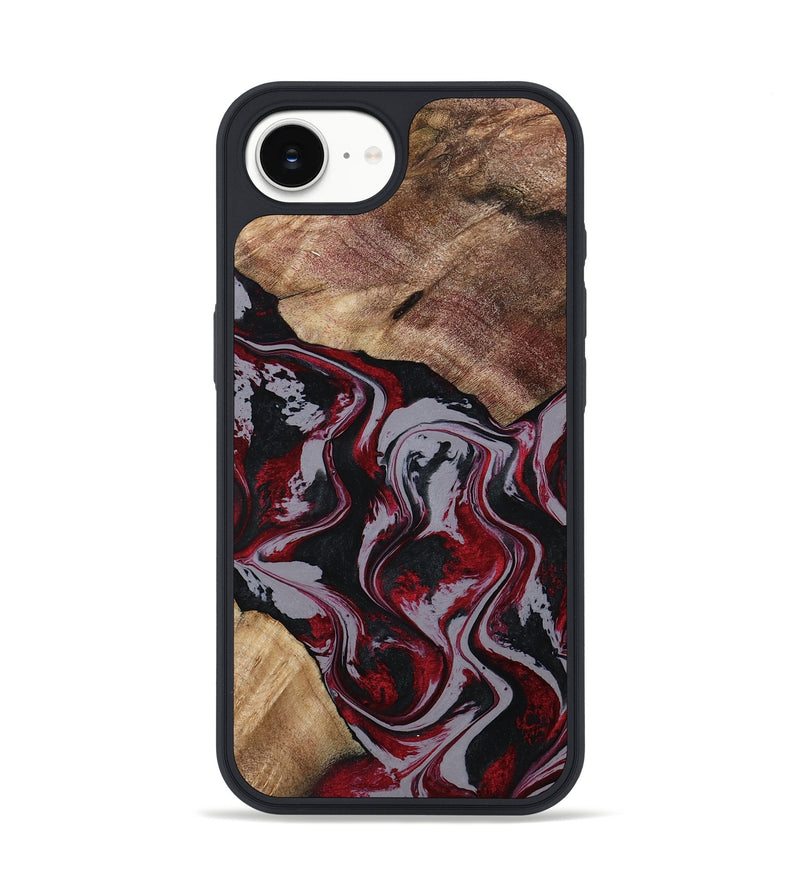 iPhone 16e Wood Phone Case - Phyllis (Red, 794827)