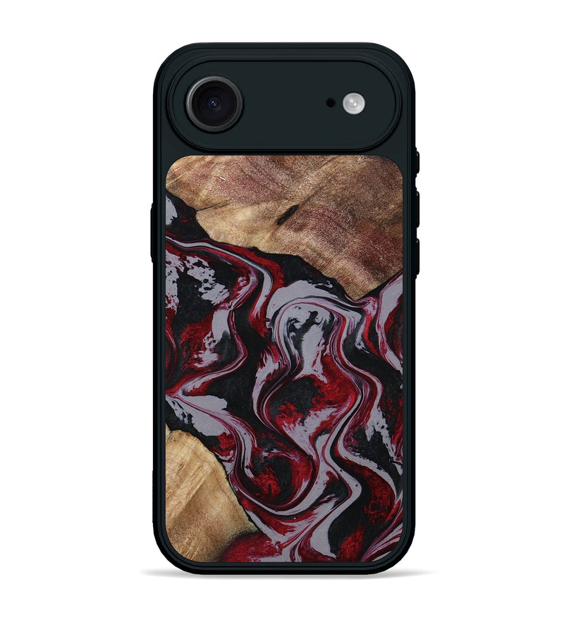 iPhone 17 Air Wood Phone Case - Phyllis (Red, 794827)