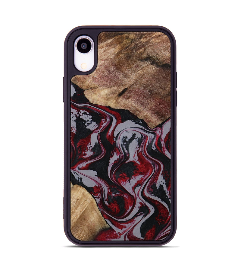 iPhone Xr Wood Phone Case - Phyllis (Red, 794827)