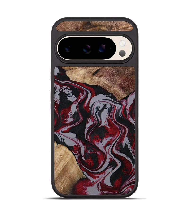 Pixel 10 Wood Phone Case - Phyllis (Red, 794827)