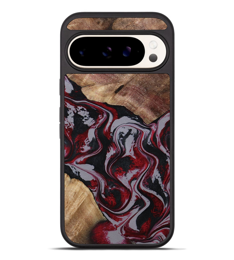 Pixel 10 Pro XL Wood Phone Case - Phyllis (Red, 794827)