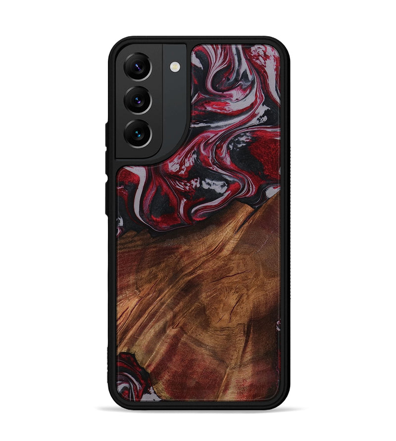 Galaxy S22 Plus Wood Phone Case - Mohamed (Red, 794830)