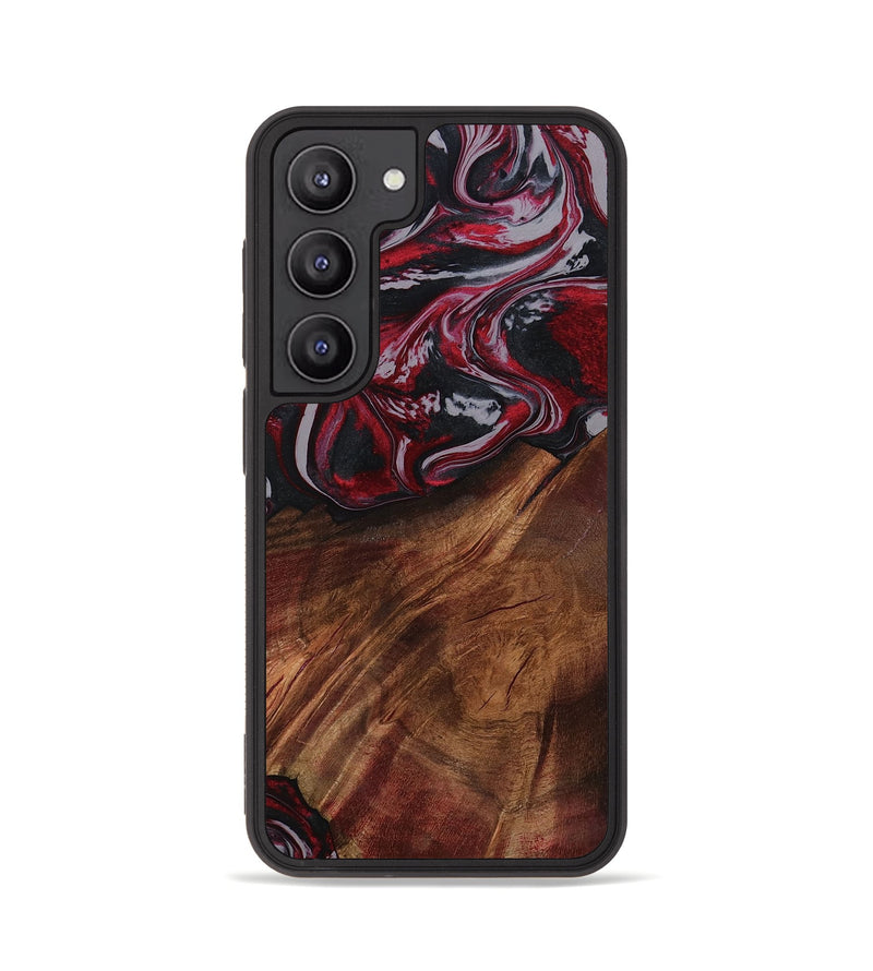Galaxy S23 Wood Phone Case - Mohamed (Red, 794830)
