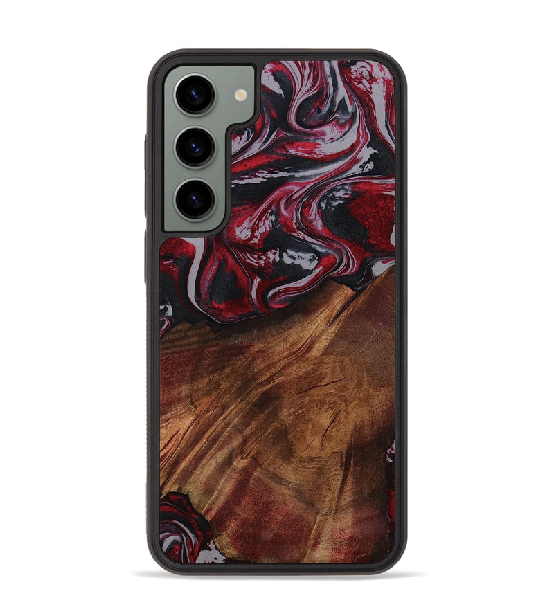 Galaxy S23 Plus Wood Phone Case - Mohamed (Red, 794830)