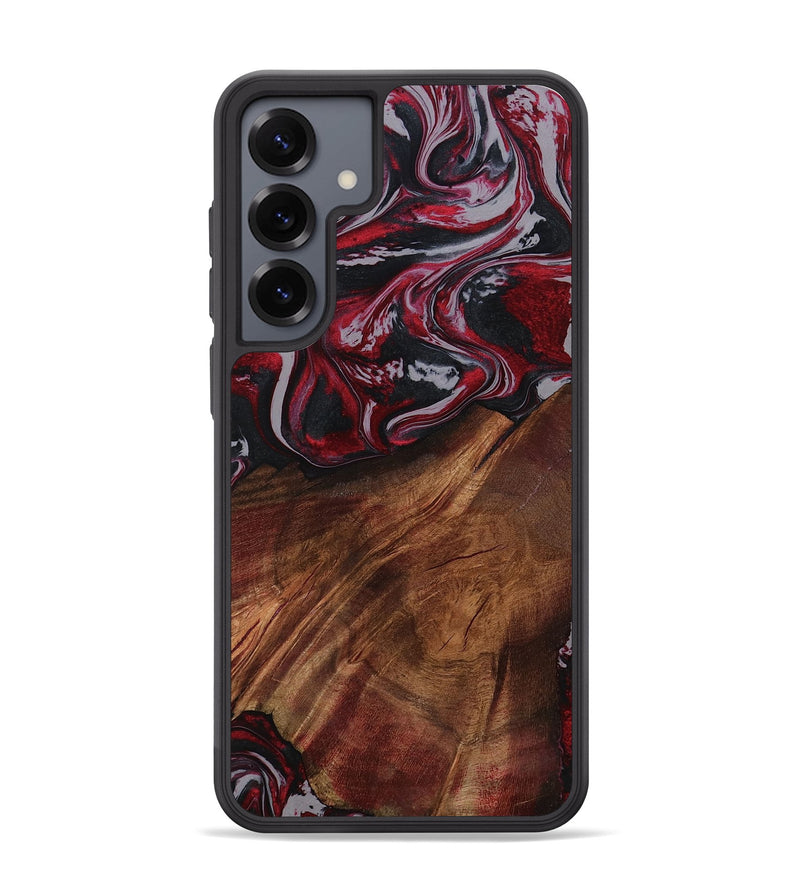 Galaxy S25 Plus Wood Phone Case - Mohamed (Red, 794830)