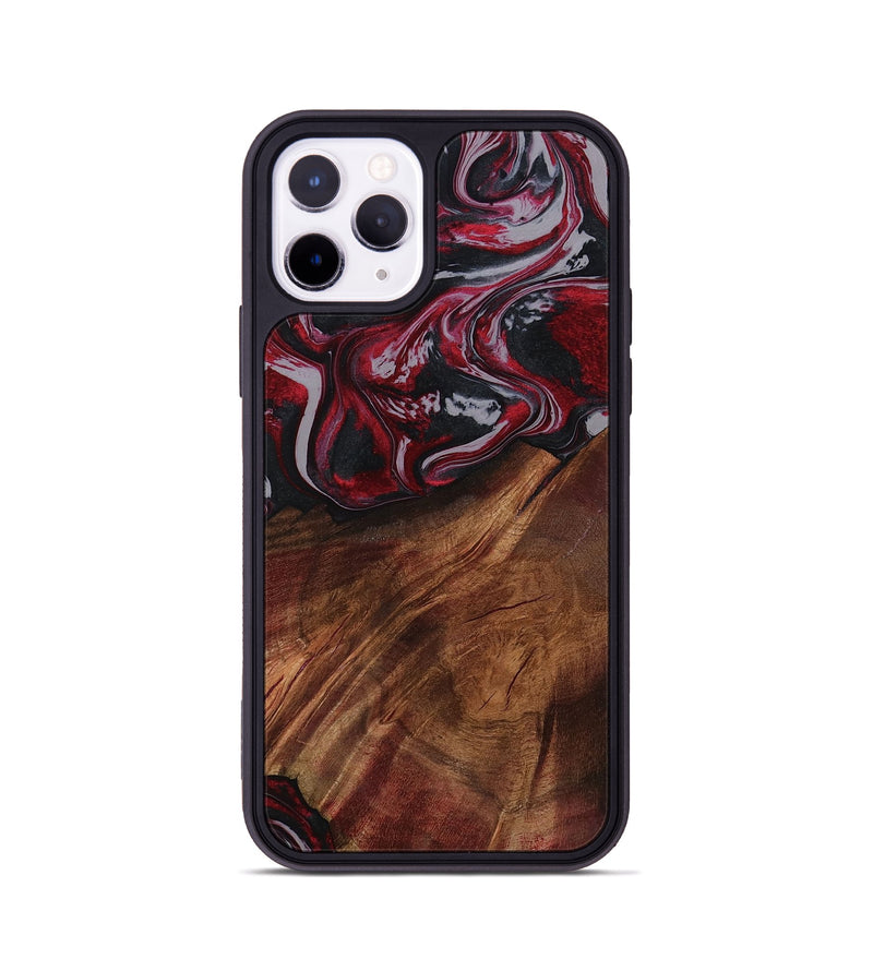 iPhone 11 Pro Wood Phone Case - Mohamed (Red, 794830)