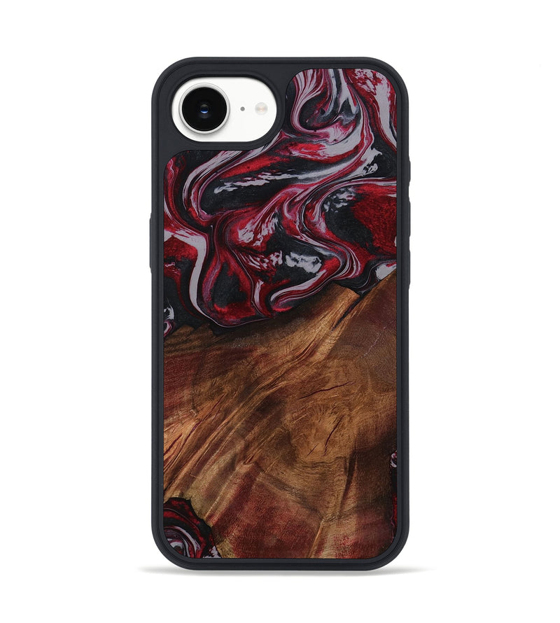 iPhone 16e Wood Phone Case - Mohamed (Red, 794830)
