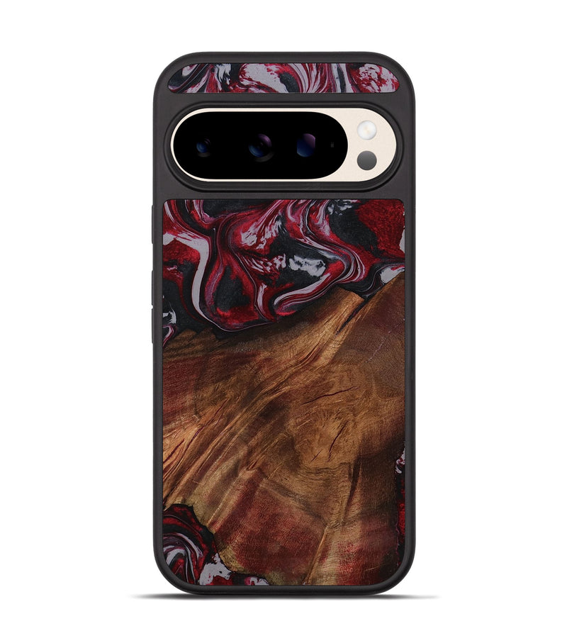 Pixel 10 Wood Phone Case - Mohamed (Red, 794830)