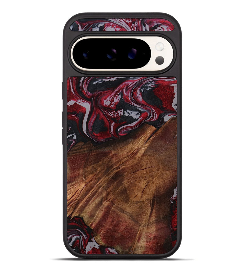 Pixel 10 Pro XL Wood Phone Case - Mohamed (Red, 794830)