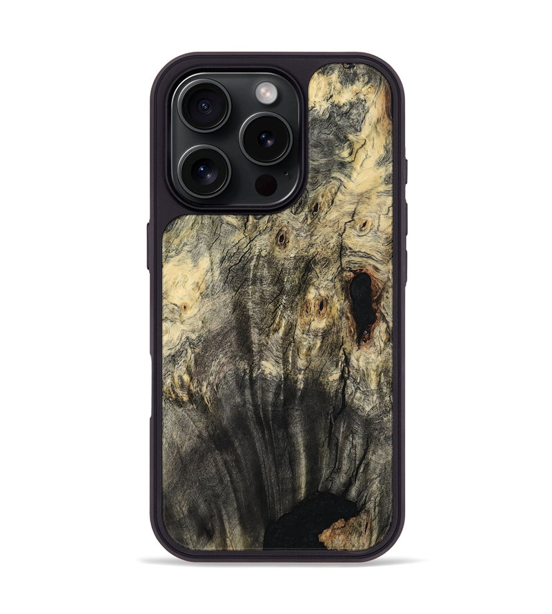 iPhone 16 Pro Wood Phone Case - Scottie (Wood Burl, 794835)