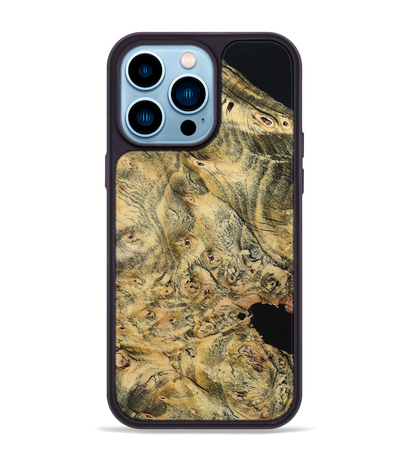 iPhone 14 Pro Max Wood Phone Case - Roslyn (Wood Burl, 794836)