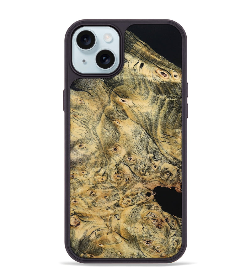 iPhone 15 Plus Wood Phone Case - Roslyn (Wood Burl, 794836)