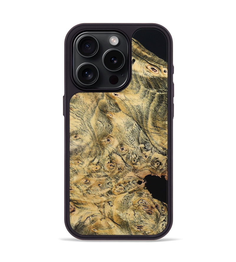 iPhone 15 Pro Wood Phone Case - Roslyn (Wood Burl, 794836)