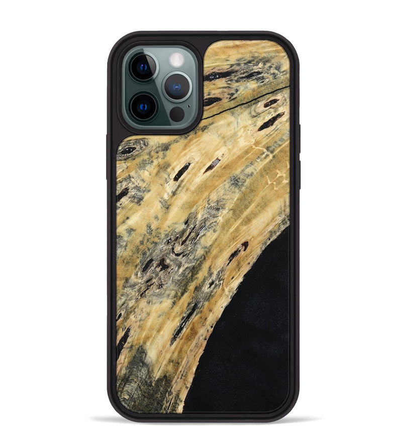 iPhone 12 Pro Max Wood Phone Case - Jrue (Wood Burl, 794839)