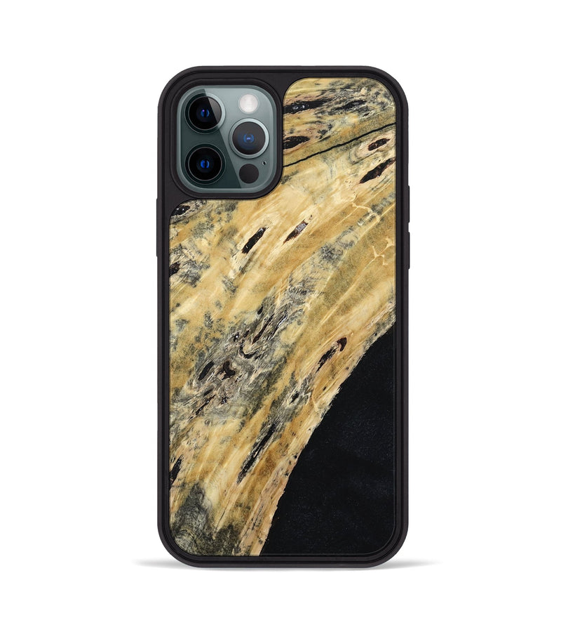 iPhone 12 Pro Wood Phone Case - Jrue (Wood Burl, 794839)