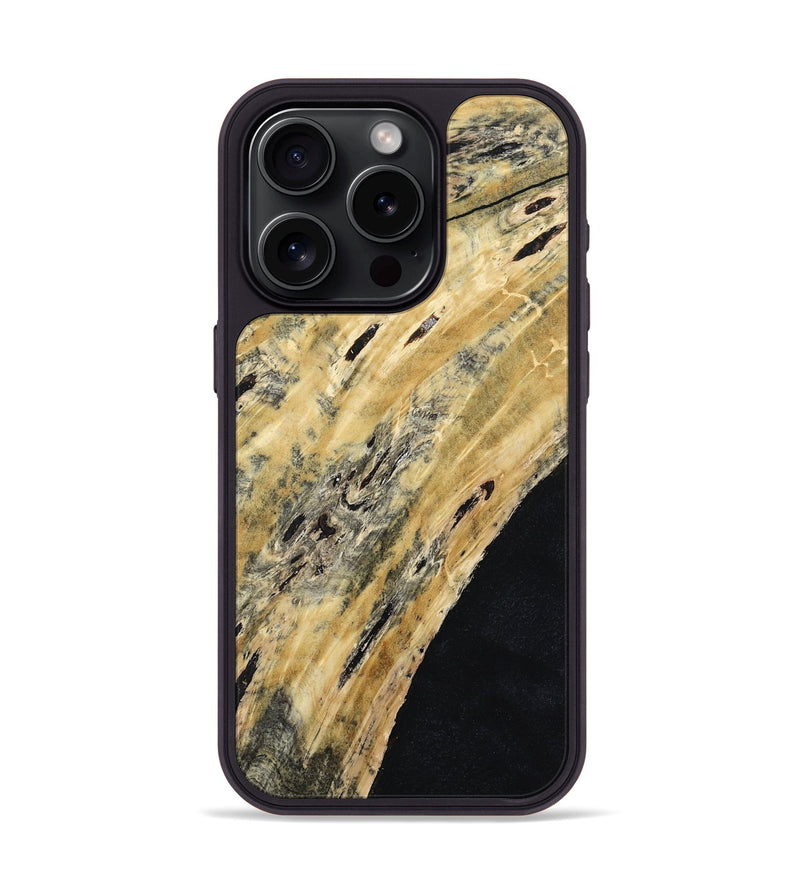 iPhone 15 Pro Wood Phone Case - Jrue (Wood Burl, 794839)