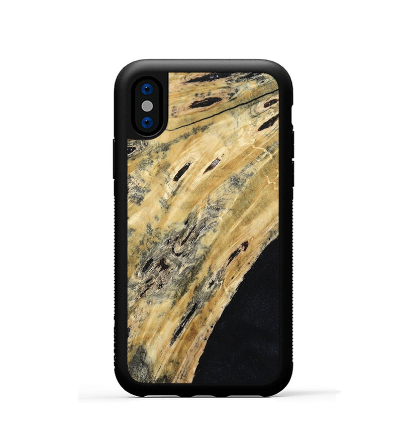 iPhone Xs Wood Phone Case - Jrue (Wood Burl, 794839)