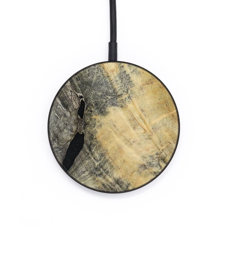 Circle Wood Wireless Charger - Golden (Wood Burl, 794840)