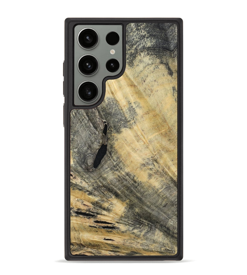 Galaxy S23 Ultra Wood Phone Case - Golden (Wood Burl, 794840)
