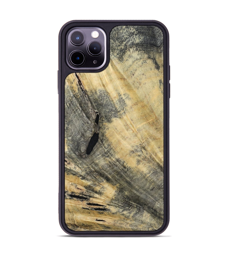 iPhone 11 Pro Max Wood Phone Case - Golden (Wood Burl, 794840)