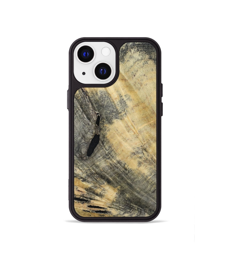 iPhone 13 mini Wood Phone Case - Golden (Wood Burl, 794840)