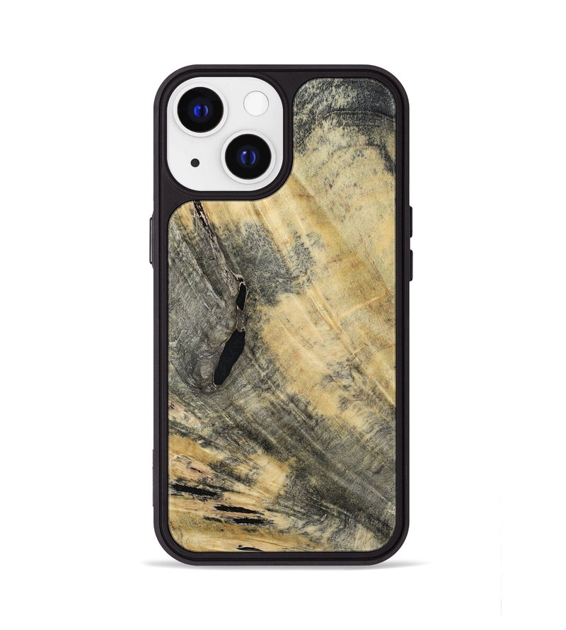 iPhone 13 Wood Phone Case - Golden (Wood Burl, 794840)
