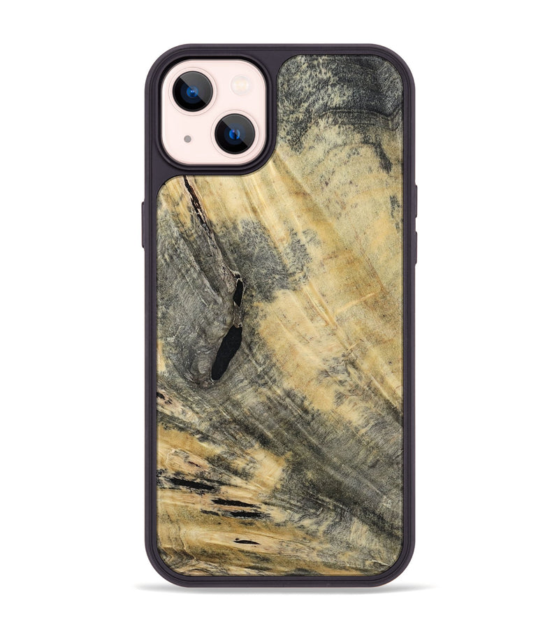 iPhone 14 Plus Wood Phone Case - Golden (Wood Burl, 794840)